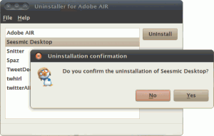 Удаление Air приложений в Ubuntu