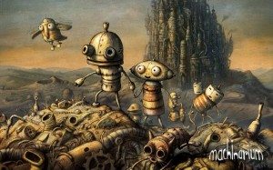 Machinarium побег из города