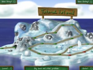 Карта игры Pingus