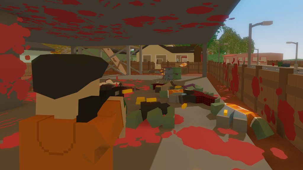 онлайн игра про выживание зомби - unturned