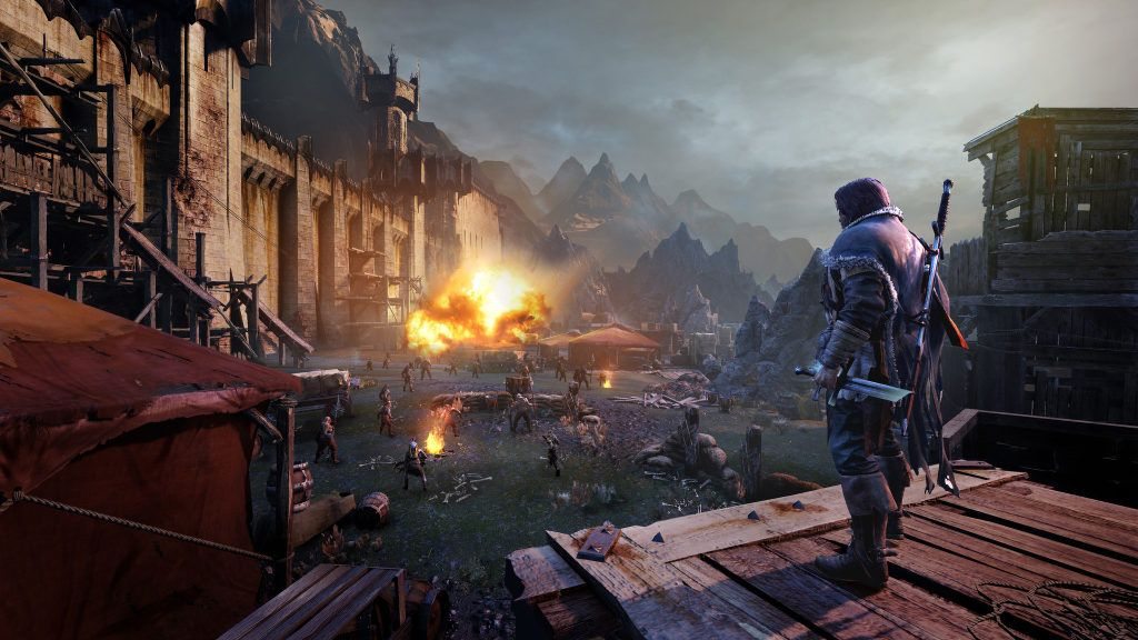 мир бои в атмосфера мордора в Shadow of Mordor