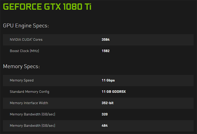 geforce 1080 ti