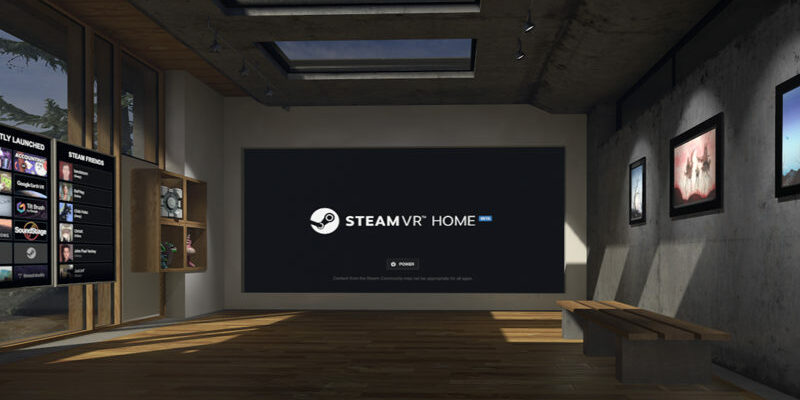 Steam VR Home в Linux