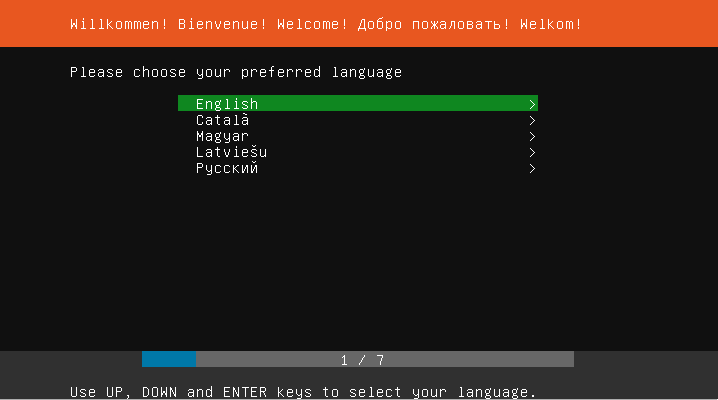 Установка ubuntu 18 04