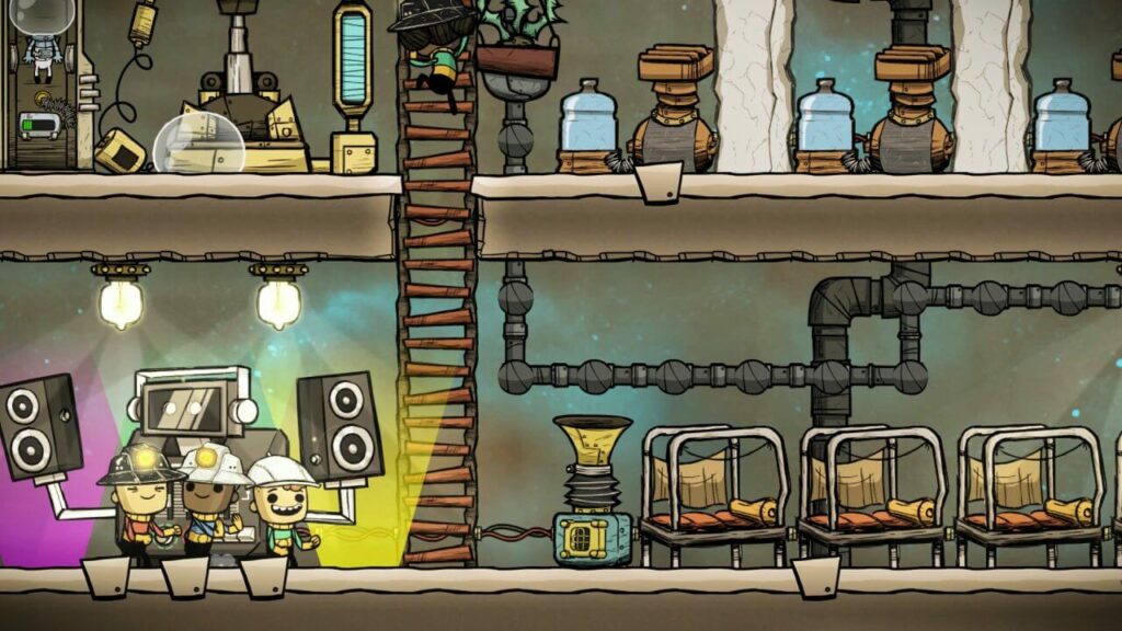 Oxygen Not Included казармы